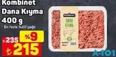 KOMBİNET DANA KIYMA 400 G KOMBİNET DANA KIYMA 400 G